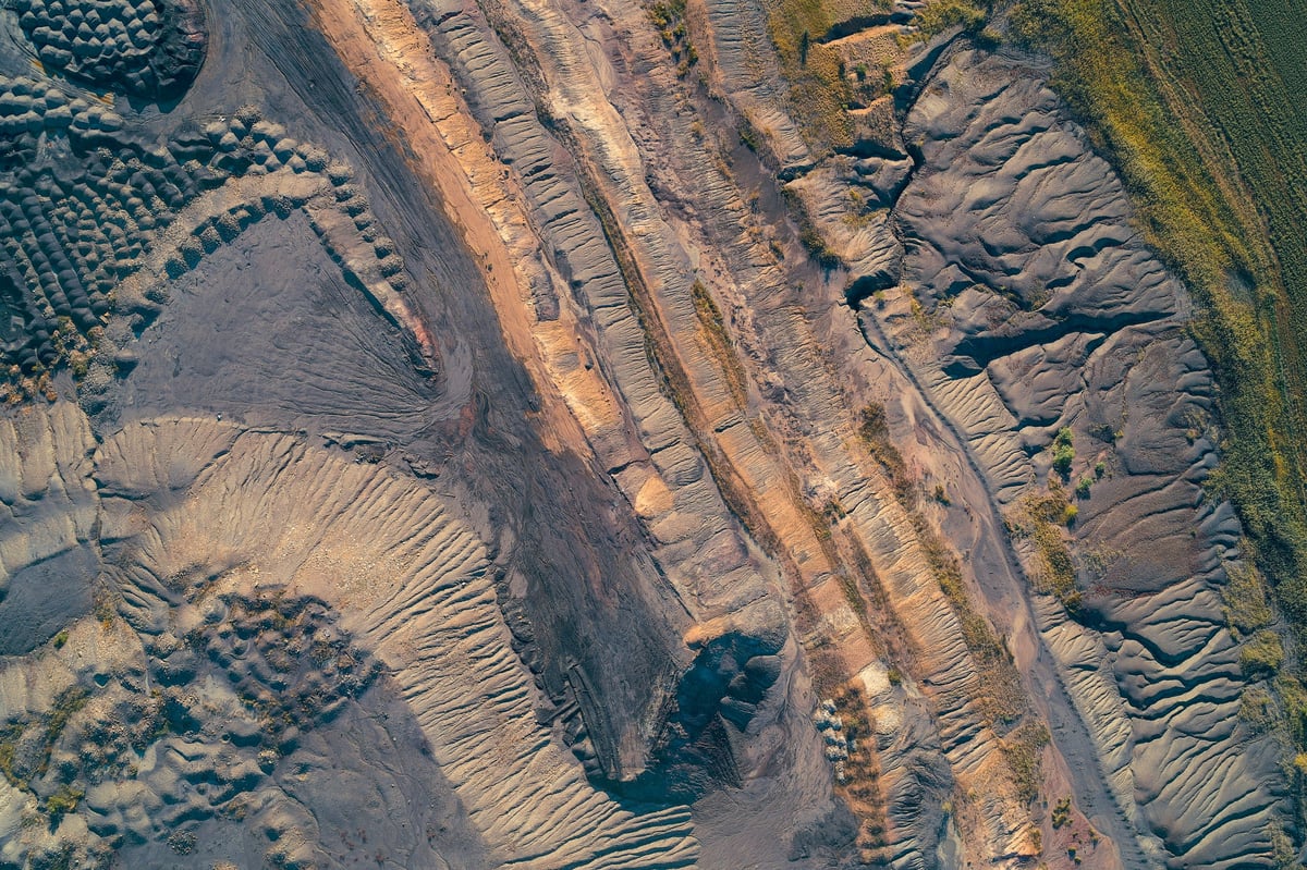 Industrial environmental remediation site